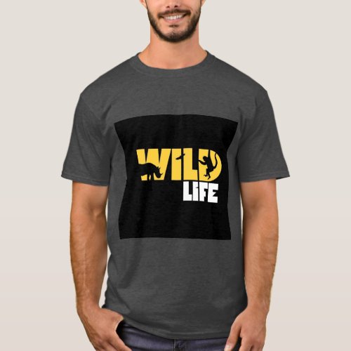 Wildlife Explorer Boys T_shirt Design