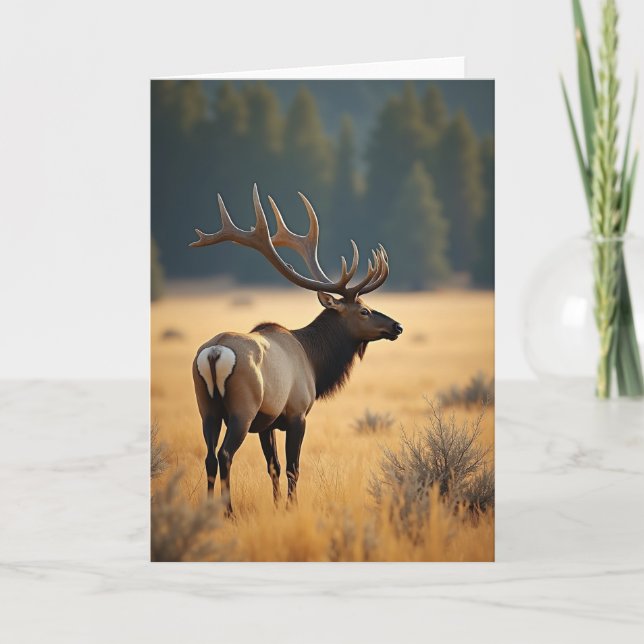 Wildlife Fathers Day Nature Card (Front)