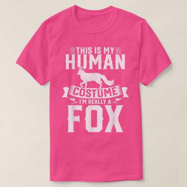 Wildlife Forest Animal Lover Costume Party Funny F T-Shirt (Design Front)