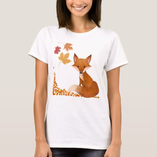 Wildlife _ Fox in AutumnFall Unisex T_Shirt
