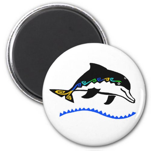 Wildlife _ Graphic DOLPHIN _ Nature _ Magnet