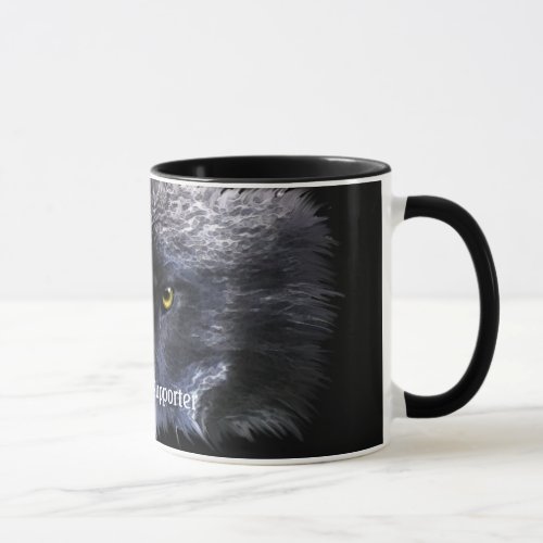 Wildlife Grey Wolf Animal_lover design Mug