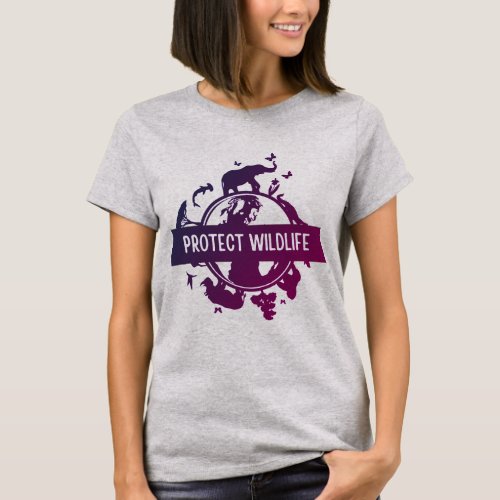 Wildlife Guardian Empower Her Cause T_Shirt