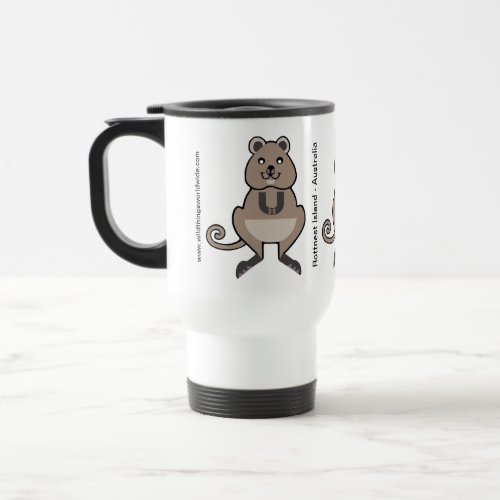 Wildlife _ Happy QUOKKA _ Conservation _ Nature Travel Mug