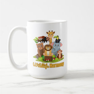 Wildlife Harmony for animal lover Coffee Mug