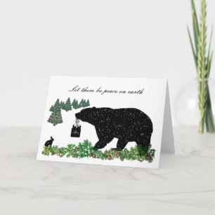 Wildlife Holiday Card