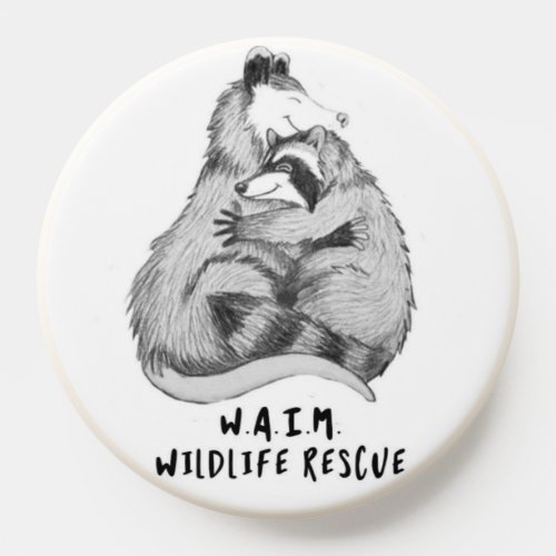 Wildlife hugging PopSocket