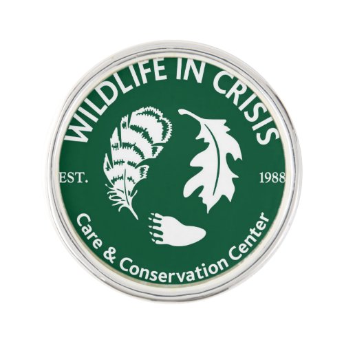 Wildlife in Crisis lapel pin