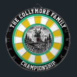 Wildlife-Inspired Deer Target Design Dart Board<br><div class="desc">Enhance your man cave or hunting lodge with this circular design featuring a deer with antlers in a peaceful forest. The bold target overlay adds an adventurous touch, celebrating the spirit of the hunt. Perfect for those who appreciate nature and rustic decor, this artwork brings a unique and captivating vibe...</div>