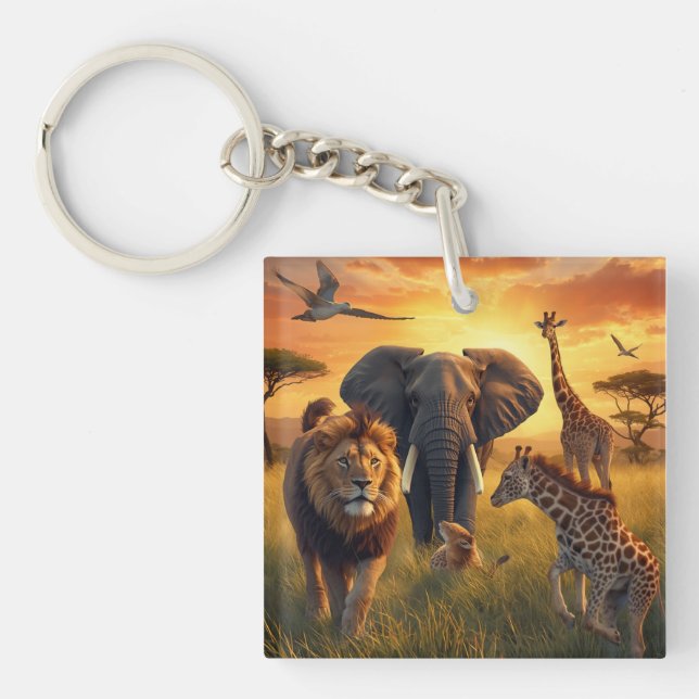 WILDLIFE KEYCHAIN (Front)