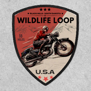 Wildlife Loop Road motorcycle road trip south dako Patch