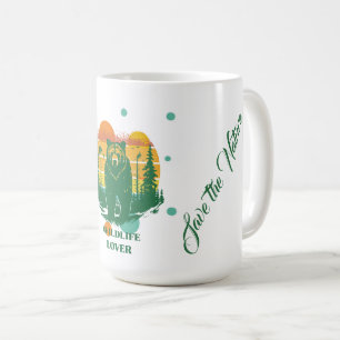 Wildlife Lover Colourful Design Coffee Mug