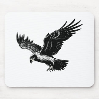 🦅Wildlife Majesty Falcon Strike Design mouse pad