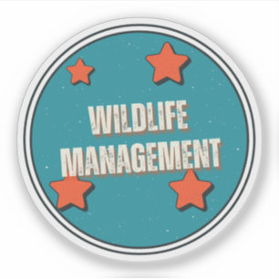 Wildlife Management Sticker