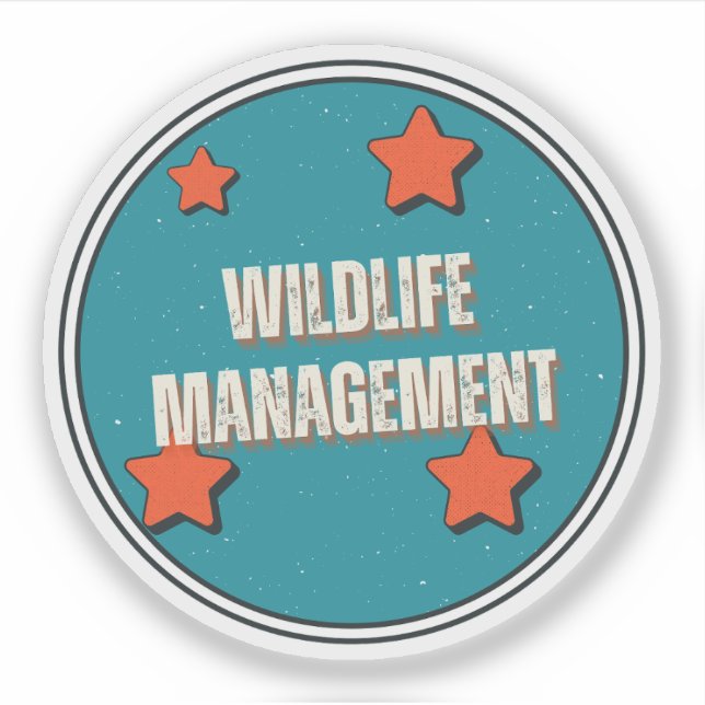 Wildlife Management Sticker (Front)
