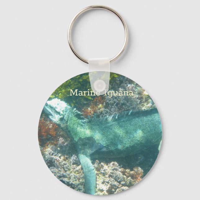 Wildlife Marine Iguana Keychain (Front)
