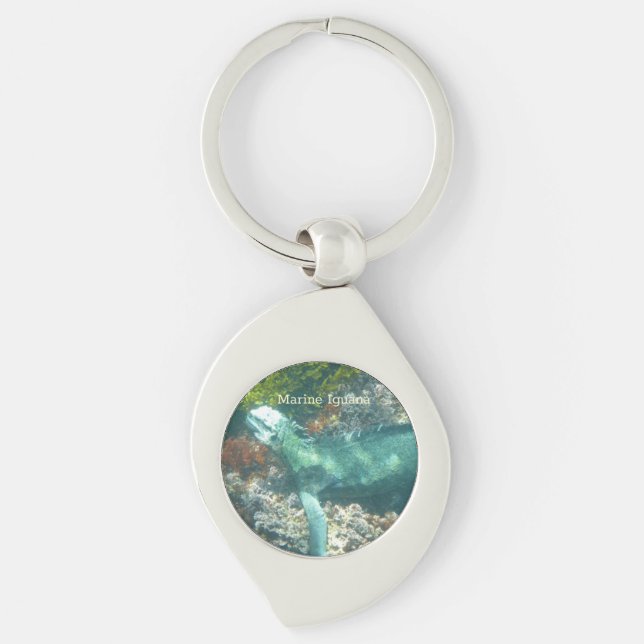 Wildlife Marine Iguana Keychain (Front)
