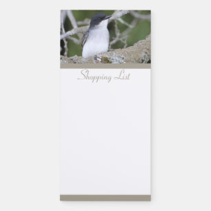 Wildlife Nature Design With a Bird Magnetic Notepad