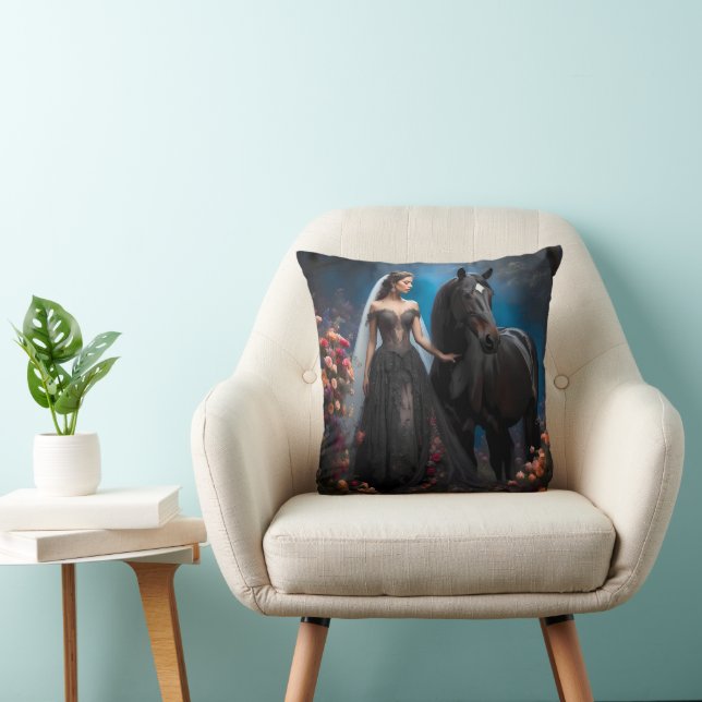 Wildlife & Nature Wrapping Paper Throw Pillow (Chair)