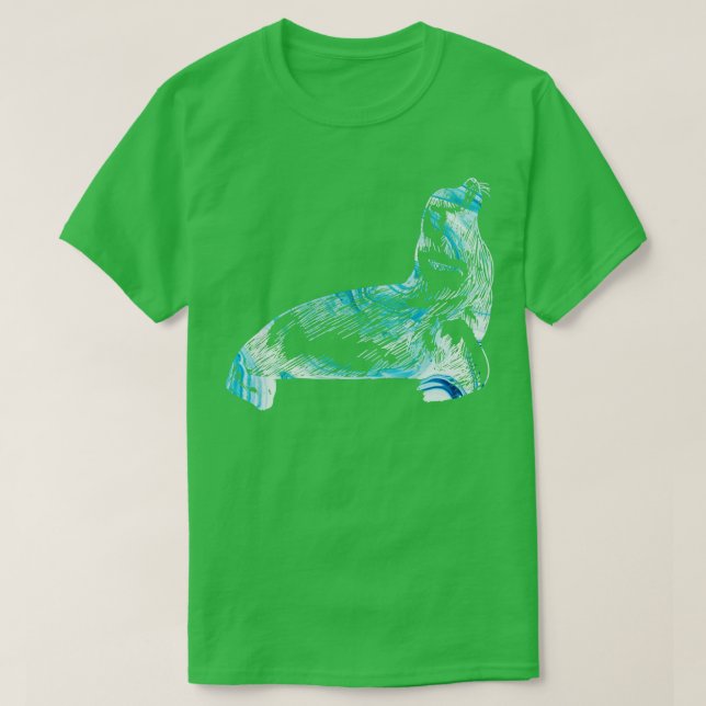 Wildlife Ocean Animal Seal Gift Sea Lion T-Shirt (Design Front)