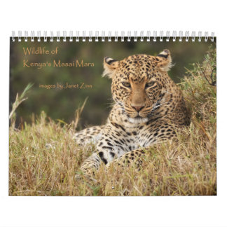 Wildlife of Kenya's Masai Mara Calender Calendar