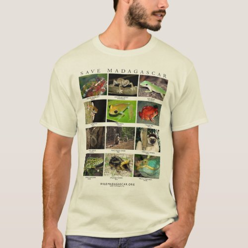 Wildlife of Madagascar T_shirt