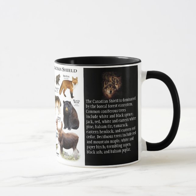 "Wildlife of the Canadian Shield" Mug (Right)