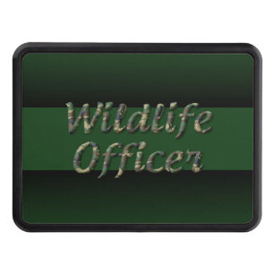 Wildlife Officer - Based on the Thin Blue Line Hitch Cover