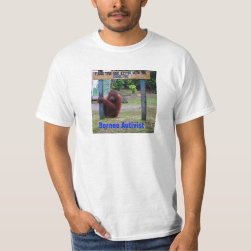 Wildlife Orangutan Fan T_Shirt