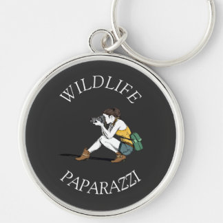 Wildlife Paparazzi -Photographer Keychain