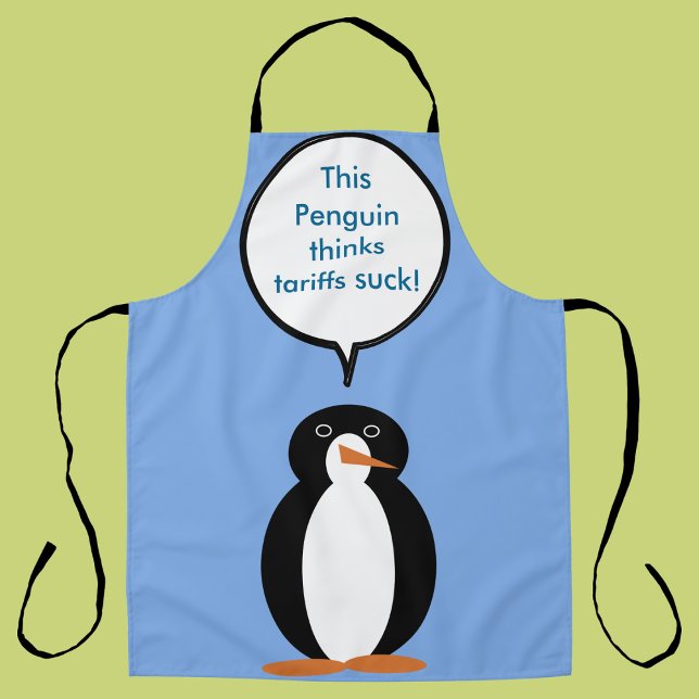 Wildlife Penguin Awareness Heritage Gift Apron (Creator Uploaded)