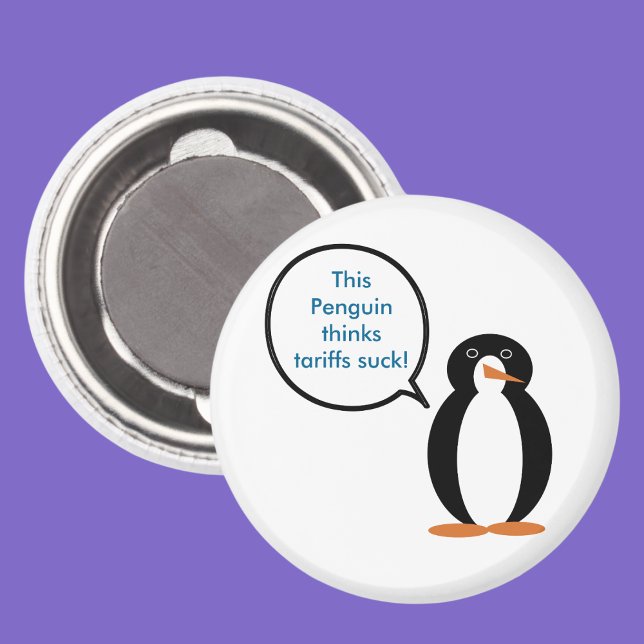 Wildlife Penguin Awareness Heritage Gift Magnet (Creator Uploaded)