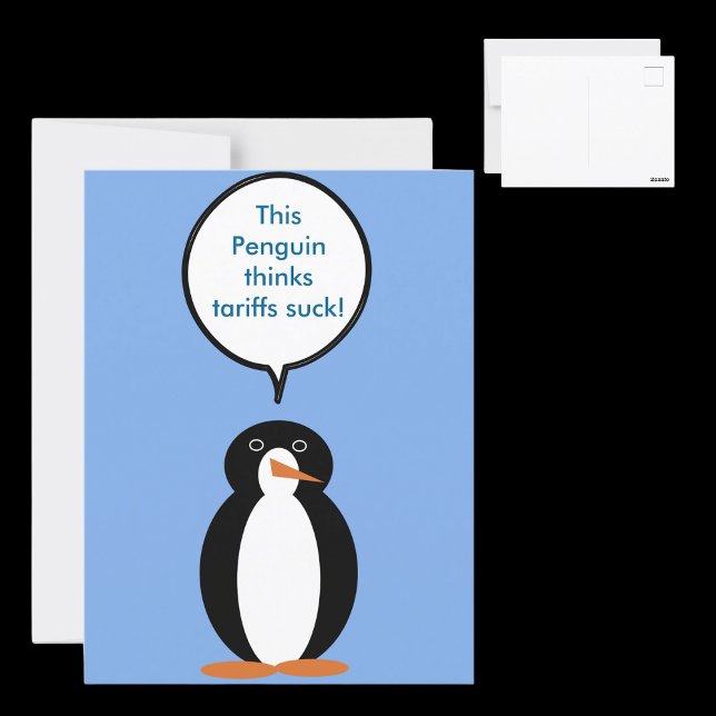 Wildlife Penguin Awareness Heritage Gift Postcard (Creator Uploaded)