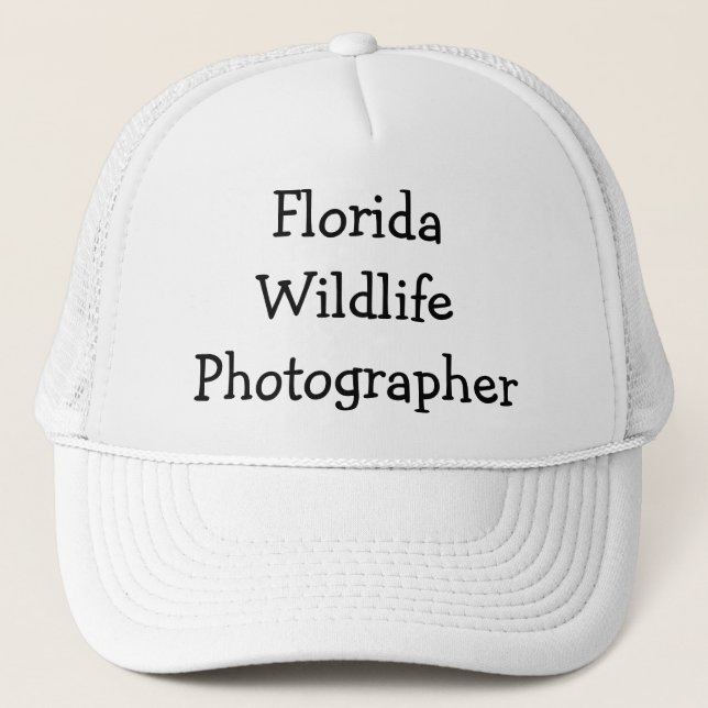 Wildlife Photographers Cap (Front)