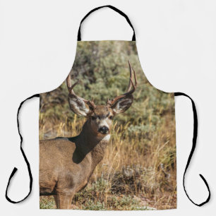 WILDLIFE PHOTOGRAPHY OF BROWN BUCK APRON