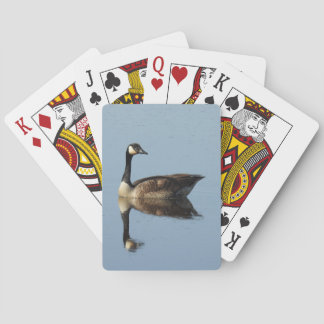 Wildlife playing cards, Canadian goose, nature Poker Cards