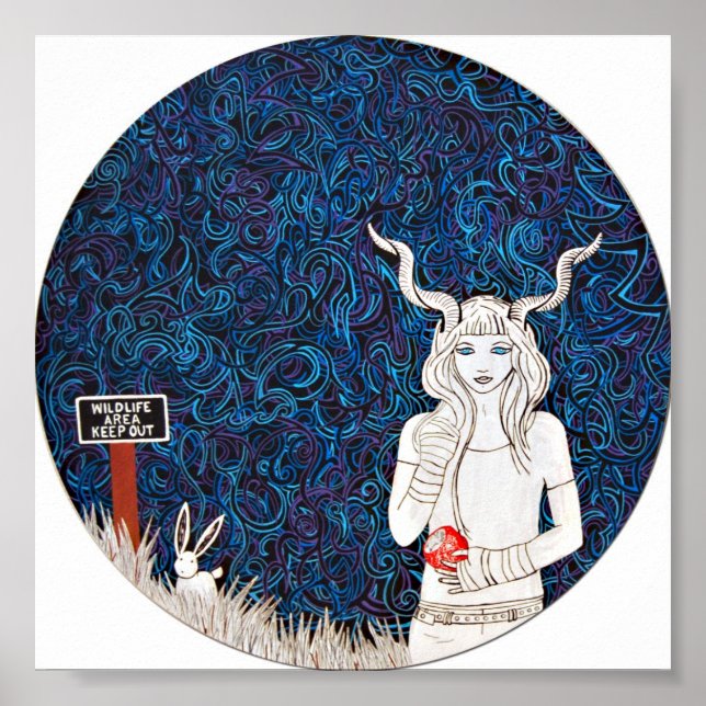 Wildlife Print by Meghan Oona Clifford (Front)