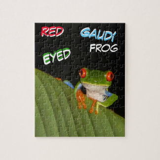 Wildlife Puzzle: Costa Rica Frog Jigsaw Puzzle