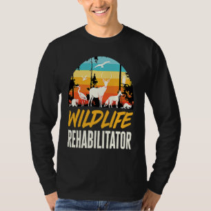 Wildlife Rehabilitator Animals Rights Rescue T-Shirt