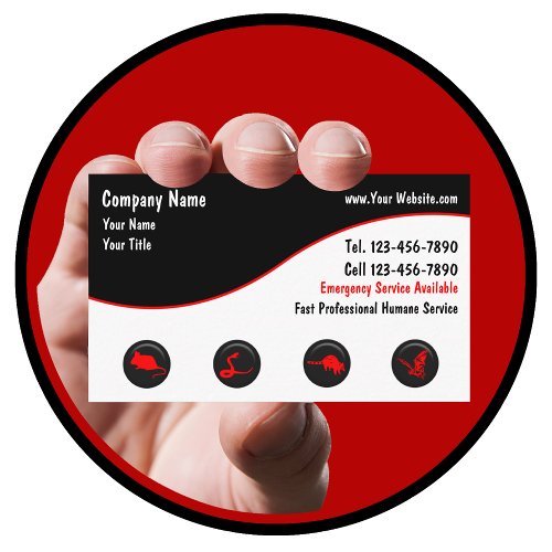 Wildlife Removal Business Cards