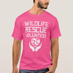 Wildlife Rescue Volunteer Bird Animal Cool T-Shirt
