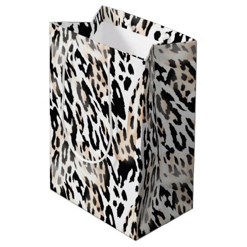 Wildlife Safari Furs Prints Patterns Exotic Jungle Medium Gift Bag