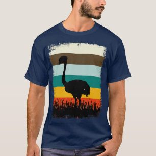 Wildlife Safari Zoo Bird Animal Ostrich T-Shirt