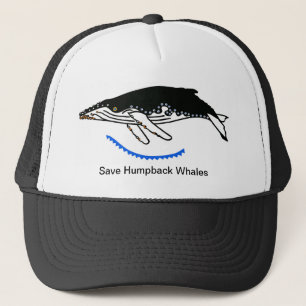 Wildlife - Save Humpback WHALES - Nature Trucker Hat