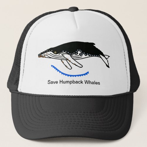 Wildlife _ Save Humpback WHALES  _ Nature Trucker Hat