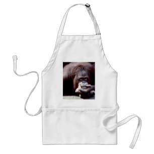 Wildlife Set - Primates 10 Adult Apron