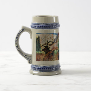 Wildlife Stein with artwork by Julie Wittwer