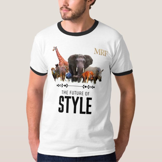 Wildlife Style Ringer T-Shirt – “The Future of Sty (Front)