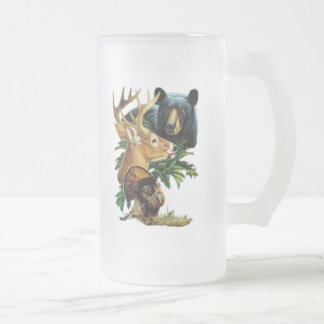 Wildlife Tall Beer Stein Beer Mug