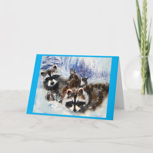 Wildlife themed blank cards (Front)
